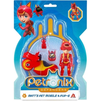 Ігровий набір Petronix Defenders Петмобіль та фігурка Мета (123202) - Pampik - 3