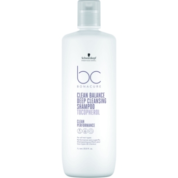 Шампунь для глубокого очищения Schwarzkopf Professional BC Bonacure Сlean Balance Deep Cleansing Shampoo 1 л - Pampik
