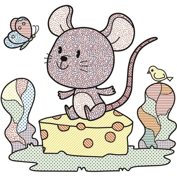 Водяні розмальовки Талант Кумедні тварини (8w-funnyanim) - Pampik - 3