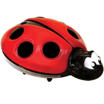 Нічний світильник DreamBaby Ladybug, червоний з чорним (F689) - Pampik