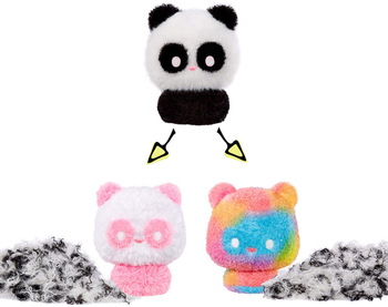 М'яка іграшка-антистрес Fluffie Stuffiez Пухнастий сюрприз Панда (593447-5) - Pampik - 5