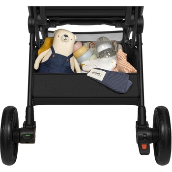 Прогулянкова коляска Lionelo Cloe Grey Stone, сіро-чорна (LO-CLOE GREY STONE) - Pampik - 8