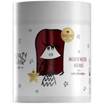 Маска для волос HiSkin Crazy Hair Молочный шоколад, 1000 мл - Pampik