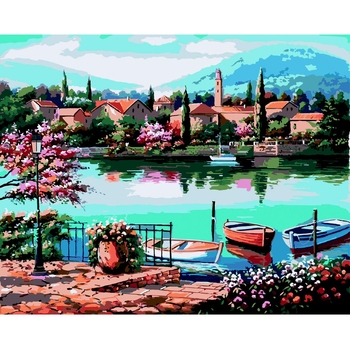 Картина за номерами ZiBi Art Line Місце мрій 40х50 см (ZB.64108) - Pampik