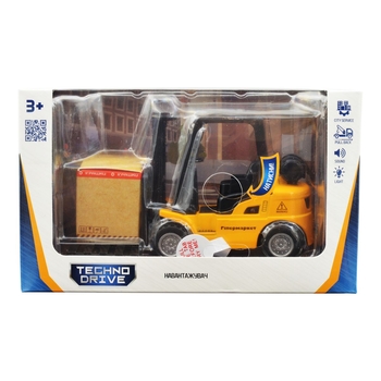 Автомодель TechnoDrive City service Навантажувач жовтий (510224.270) - Pampik - 10