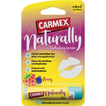 Бальзам для губ в стике Carmex Naturally со вкусом ягод, 4.25 г - Pampik