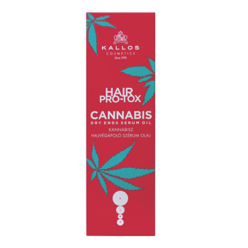 Сыворотка для волос Kallos Cosmetics Pro-Tox с конопляным маслом, 50 мл - Pampik