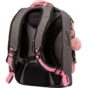 Рюкзак Yes S-30 Juno XS Barbie, серый с розовым (558794) - Pampik - 3