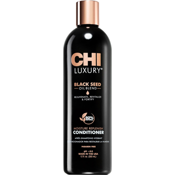 Кондиционер для волос CHI Luxury Black Seed Oil Moisture Replenish Conditioner с маслом черного тмина, 355 мл - Pampik