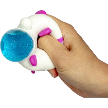 Іграшка-антистрес Kids Team Тварини-малюки Малюк панда біла з рожевим (CKS-10500_5) - Pampik - 2