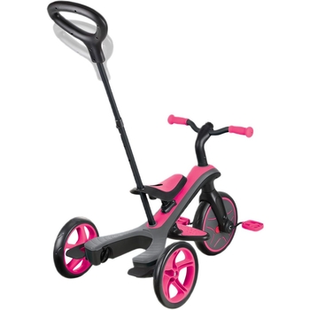 Велосипед трехколесный Globber Explorer Trike 4 в 1 розовый (632-110-3) - Pampik - 4