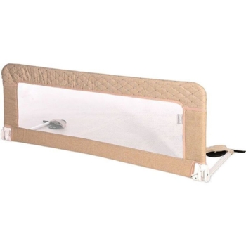 Бар'єр на ліжечко Lorelli Safety Night fog beige sweet dream (26115) - Pampik