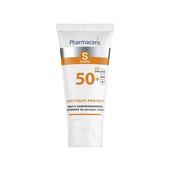 Солнцезащитный крем широкого спектра действия Pharmaceris S Sun Protect, SPF50+, 50 мл (E14906) - Pampik - 2
