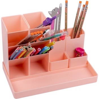 Настільний органайзер Yes My story cream, з наліпками, 5 предметів, персиковий (450120) - Pampik - 7