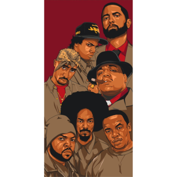 Картина за номерами ArtCraft Легенди репу 40x80 см (10051-AC) - Pampik