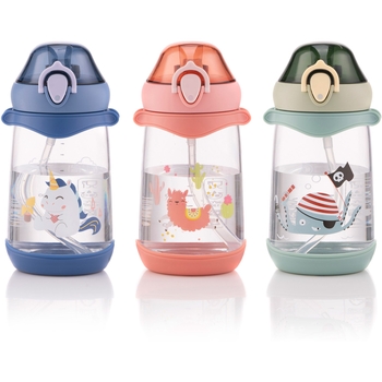 Бутылка для воды Ardesto Llama, детская, 500 мл, розовая (AR2250PL) - Pampik - 7