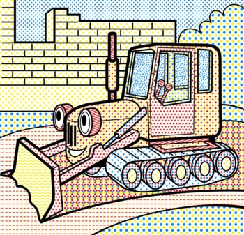 Водяна розмальовка Кристал Бук Будівельна техніка, 8 сторінок (F00024184) - Pampik - 3