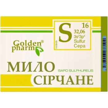 Мыло Golden Pharm Серное, 70 г - Pampik