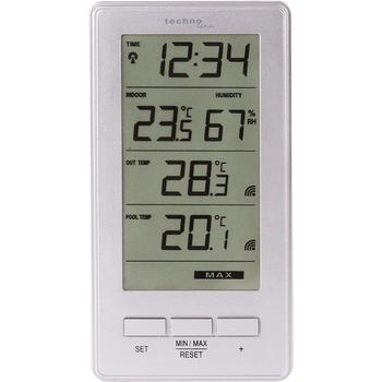 Термогігрометр Technoline WS9069 IT Silver (WS9069) - Pampik