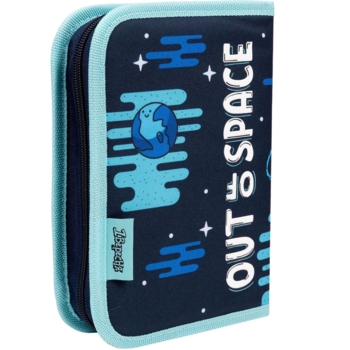 Пенал жесткий 1 Вересня HP-04 Out Of Space, 13х21х4 см, синий (533457) - Pampik - 2
