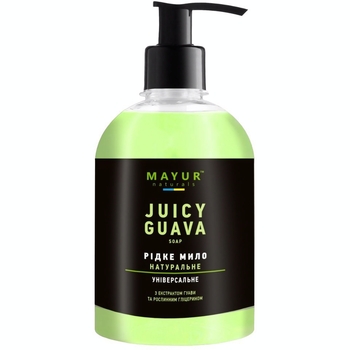 Натуральне рідке мило Mayur Гуава, 275 мл - Pampik