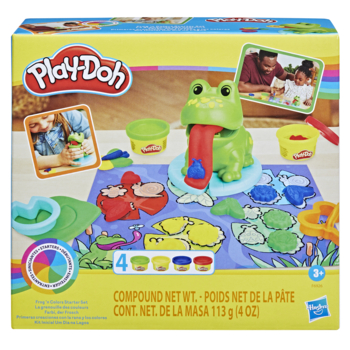 Набір для творчості з пластиліном Play-Doh Жабка та кольори (F6926) - Pampik