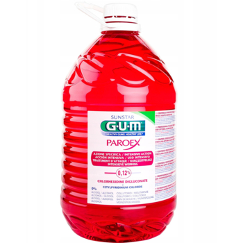 Ополіскувач для порожнини рота Gum Paroex 0.12% 5 л (без помпи) - Pampik