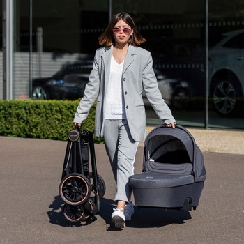 Коляска универсальная Carrello Epica CRL-8510/1 space black (26182) - Pampik - 6