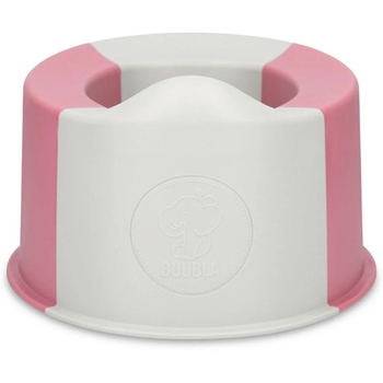 Детский горшок компактный Buubla розовый (BU106) - Pampik