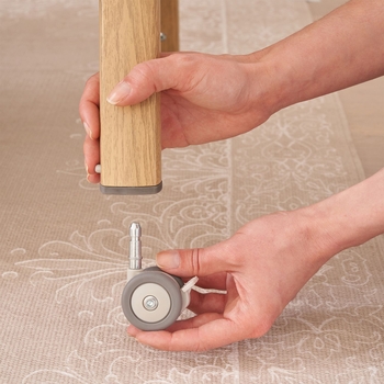 Комплект коліс для ліжка Tutti Bambini CoZee 4 шт. (211267) - Pampik - 4