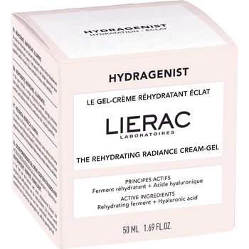 Крем-гель для обличчя Lierac Hydragenist Rehydrating Radiance, 50 мл - Pampik - 2
