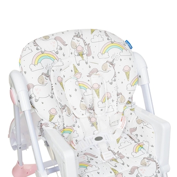 Стульчик для кормления Bambi M 3233 Unicorn Pink, розовый (23102) - Pampik - 4