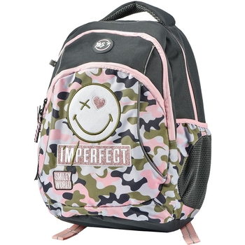 Рюкзак молодіжний Yes T-45 Smiley World Military girl, черный (558298) - Pampik