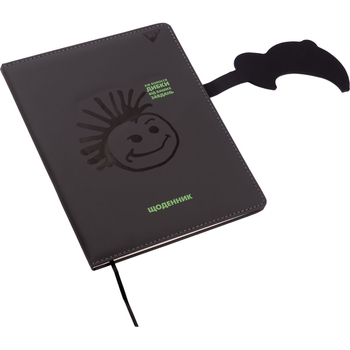 Дневник школьный Yes PU твердый Cool dude, неоновая печать, фигурный клапан (911477) - Pampik - 3