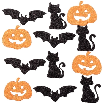 Набор наклеек Yes! Fun Halloween Ужасная компания, 12 шт. (974473) - Pampik