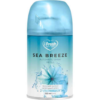 Змінний балон до автоматичного освіжувача повітря iFresh Sea breeze, 250 мл - Pampik