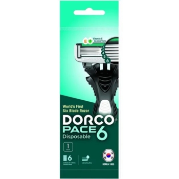 Бритва одноразовая Dorco Pace6 6 лезвий, 1 шт. - Pampik