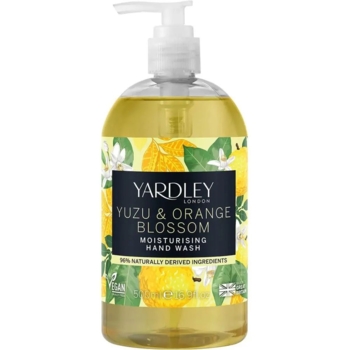Мило рідке для рук Yardley London Yuzu&Orange Blossom Moisturising Hand Wash 500 мл - Pampik
