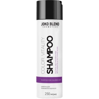 Безсульфатний шампунь Joko Blend Color Vitality, для фарбованого волосся, 250 мл - Pampik