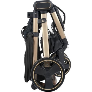 Прогулочная коляска El Camino Dynamic Pro Me 1053G Special Black, черная (25482) - Pampik - 15