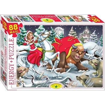 Пазл Київська фабрика іграшок Красавица и Чудовище 88 элементов - Pampik