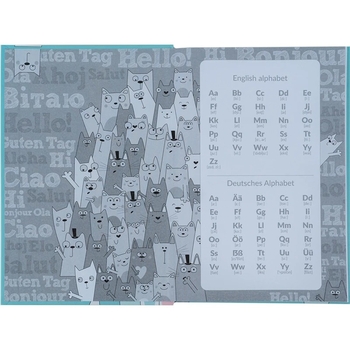 Словник для запису іноземних слів Kite Say Hi 60 аркушів (K24-407-4) - Pampik - 7