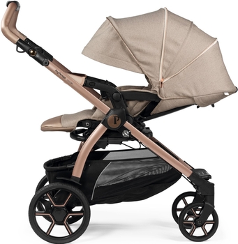 Коляска универсальная 2 в 1 Peg-Perego Book Mon Amour Rose Gold (PACK-BOOK210000001) - Pampik - 8