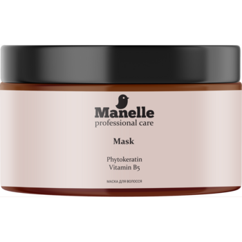 Маска Manelle з фітокератином та вітаміном В5, 250 мл (MN_MSK_PHVB_250) - Pampik