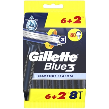 Одноразовые станки для бритья Gillette Blue 3 Comfort Slalom, 8 шт. - Pampik - 2