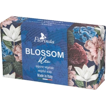 Мыло натуральное Florinda Синие цветы, 200 г - Pampik