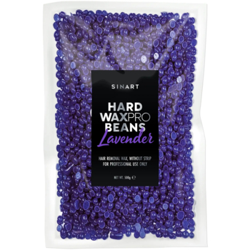 Віск для депіляції Sinart Hard Waxpro Beans Lavander 500 г - Pampik