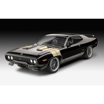 Сборная модель Revell Автомобиль Plymouth GTX 1971 из фильма Форсаж, уровень 4, масштаб 1:24, 81 деталь (RVL-07692) - Pampik - 3