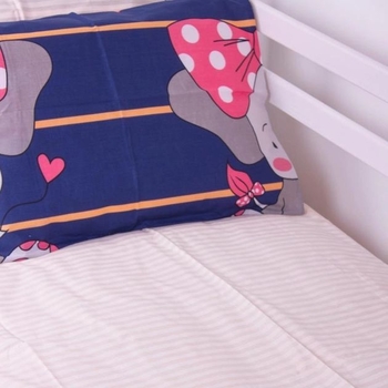 Простирадло MirSon Kids Time Бязь, 17-0539, Elephant - Pampik - 2