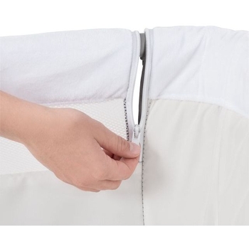 Приставне ліжко Hauck Face to Me 2 Melange Grey, сіре (60853-1) - Pampik - 17